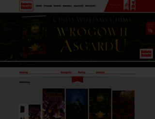 galeriaksiazki.pl screenshot