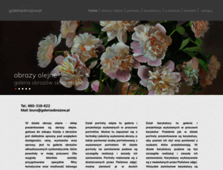 galeriaobrazow.pl screenshot
