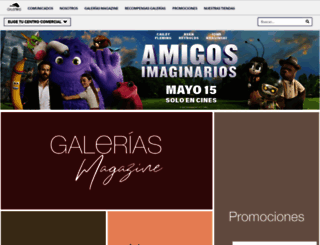 galerias.com screenshot