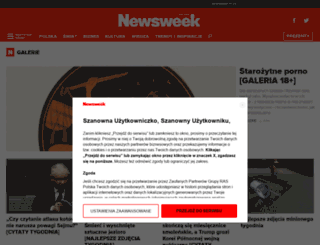 galerie.newsweek.pl screenshot