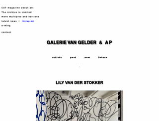 galerievangelder.com screenshot
