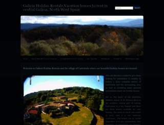 galiciaholidayrentals.com screenshot