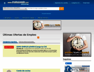 galiciapasantias.trabajando.com.ar screenshot