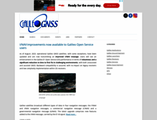 galileognss.eu screenshot