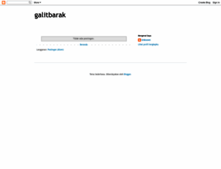 galitbarak.blogspot.com screenshot