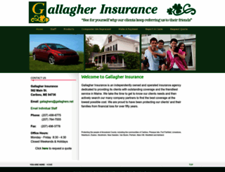 gallagherinsurance.net screenshot