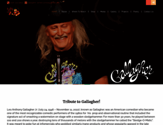 gallaghersmash.com screenshot