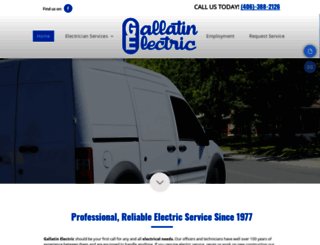 gallatinelectricservice.com screenshot