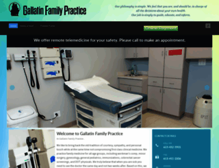 gallatinfamilypractice.com screenshot