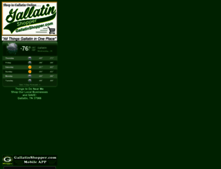 gallatinshopper.com screenshot