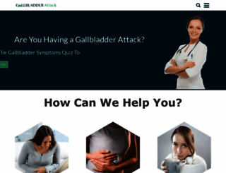 gallbladderattack.com screenshot