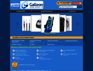 galleoninstru-tech.com screenshot