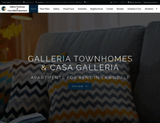 galleriatownhome.com screenshot