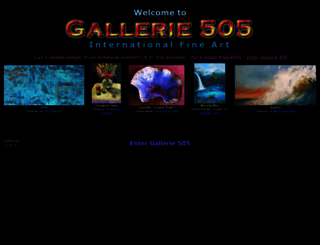 gallerie505.com screenshot