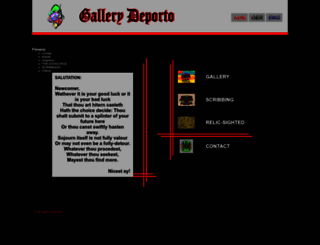 gallerydeporto.com screenshot