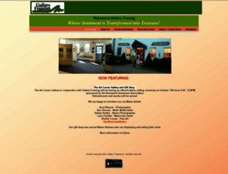 galleryframinginc.com screenshot