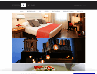 galleryhoteles.com screenshot