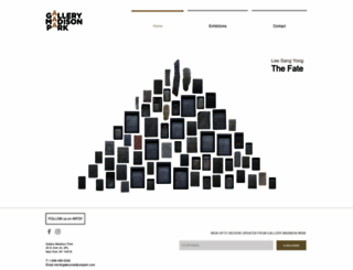 gallerymadisonpark.com screenshot