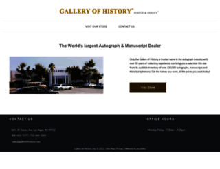 galleryofhistory.com screenshot