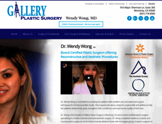 galleryplasticsurgery.com screenshot