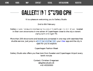 gallerystudio.dk screenshot