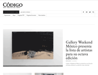galleryweekendmexico.com screenshot