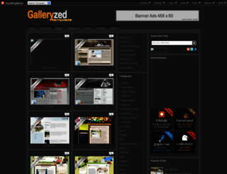 galleryzed-black-demo.blogspot.com screenshot