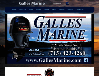 gallesmarine.com screenshot