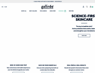 gallinee.co.uk screenshot