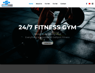gallipolifitness.com.au screenshot