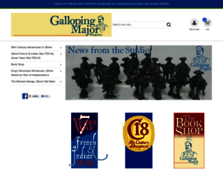 gallopingmajorwargames.com screenshot