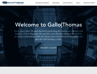 gallothomas.com screenshot