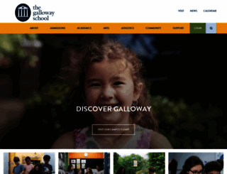 gallowayschool.org screenshot