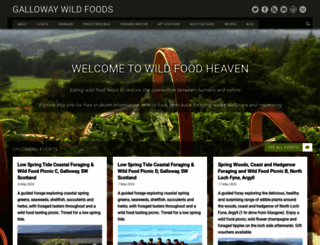 gallowaywildfoods.com screenshot