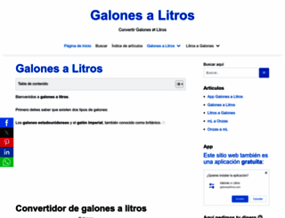galonesalitros.com screenshot