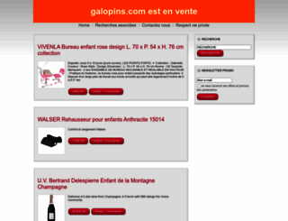 galopins.com screenshot