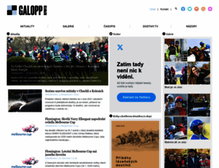 galopp-reporter.cz screenshot