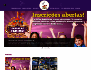 galpaodocirco.com.br screenshot