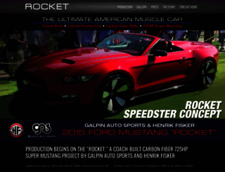 galpinrocket.com screenshot