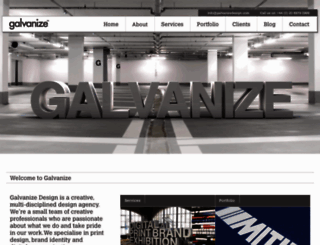 galvanizedesign.com screenshot