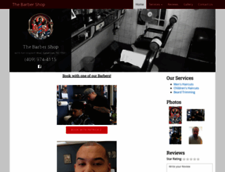 galvestonbarbershop.com screenshot