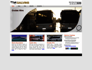 galvinscoaches.com screenshot