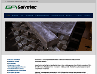 galvotec.com screenshot