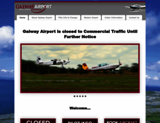 galwayairport.com screenshot