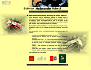 galwaymotorcycleschool.com screenshot