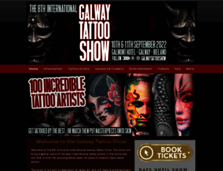 galwaytattooshow.ie screenshot