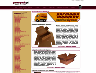 gama-pack.pl screenshot