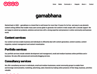 gamabhana.com screenshot