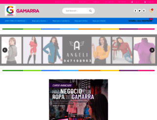 gamarra.com.pe screenshot