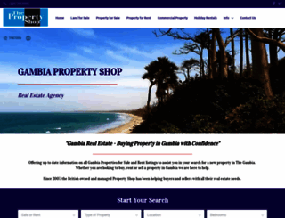 gambiaproperty.com screenshot